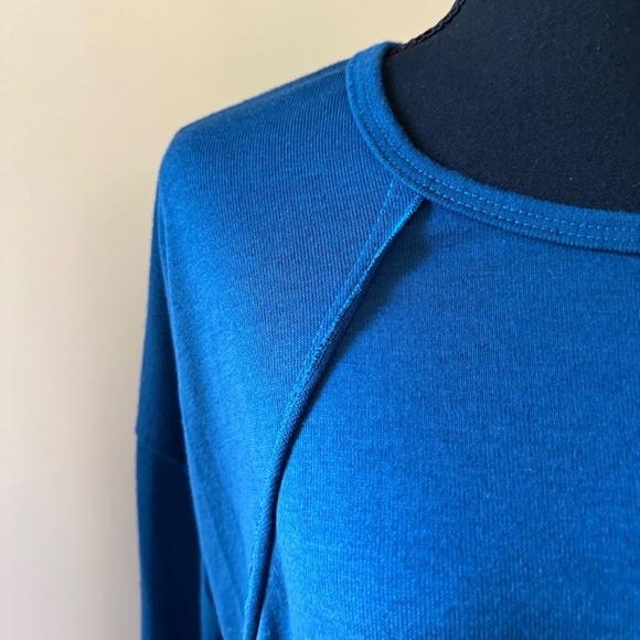 *FORGOTTEN GRACE* Blue Long Sleeve Shirt Size Medium - Picture 6 of 9